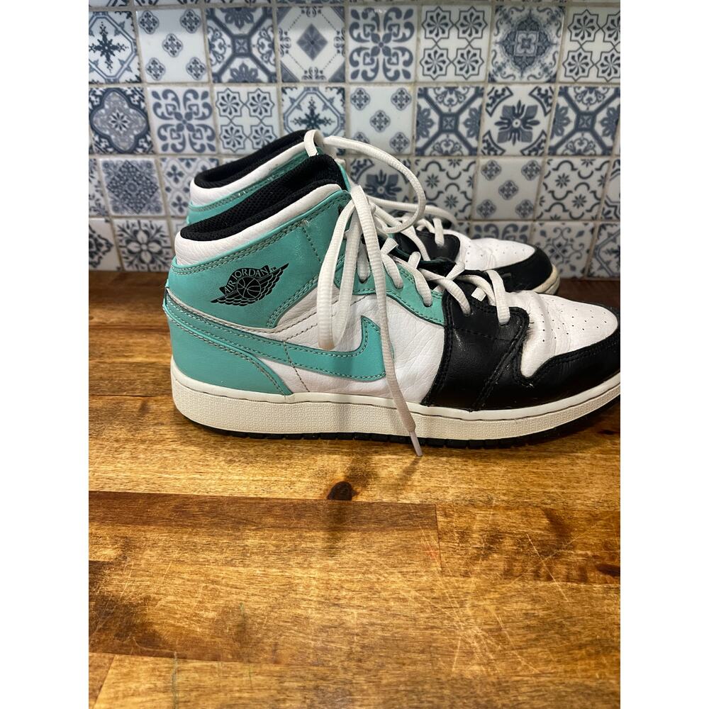 Nike Air Jordan 1 Mid Tropical Twist “Igloo” – 2021 Release, Youth - 6